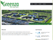 Tablet Screenshot of greenza.com